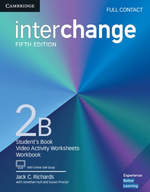 Book cover of: Interchange Level 2B Full Contact with Online Self-Study. By: Jack C. Richards