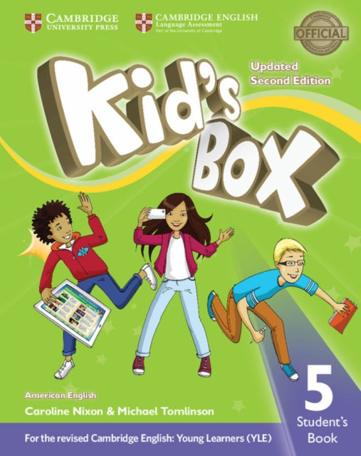 Book cover of: Kid's Box Level 5 Student's Book American English. By: Caroline Nixon