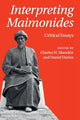 Book cover of: Interpreting Maimonides. By: Charles H. Manekin