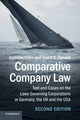 Book cover of: Comparative Company Law. By: Andreas Cahn