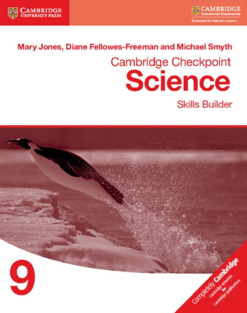 Book cover of: Cambridge Checkpoint Science Skills Builder Workbook 9. By: Mary Jones