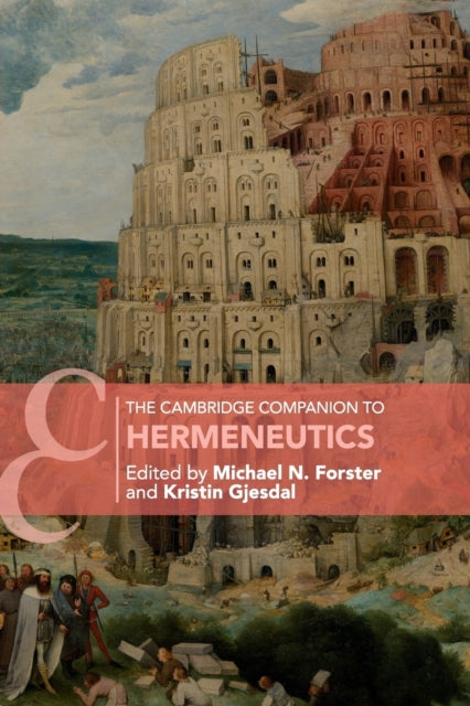 Book cover of: Cambridge Companion to Hermeneutics