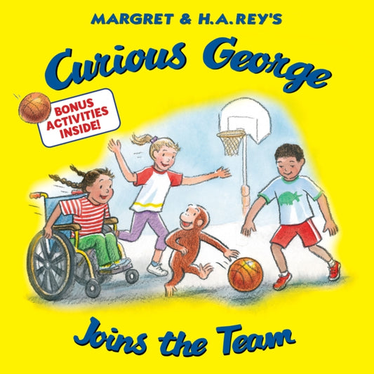 Book cover of: Curious George Joins the Team. By: H. A. Rey