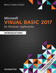 Book cover of: Microsoft Visual Basic 2017 for Windows Applications. By: Corinne Hoisington