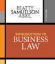 Book cover of: Introduction to Business Law. By: Jeffrey F. Beatty