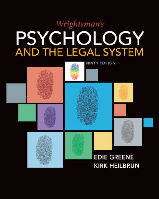Book cover of: Wrightsman's Psychology and the Legal System. By: Edith Greene