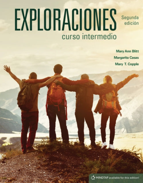 Book cover of: Exploraciones curso intermedio. By: Mary Ann Blitt