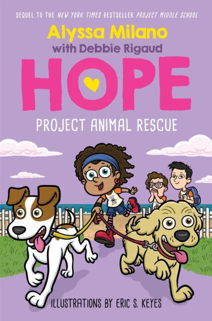 Book cover of: Project Animal Rescue. By: Alyssa Milano
