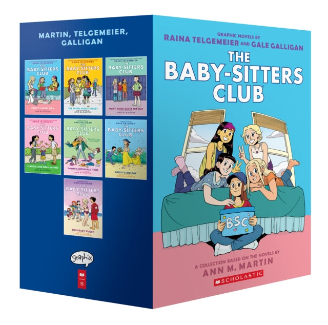 Babysitters Club Graphix #1-7 Box Set 9781338603637 Gale Galligan