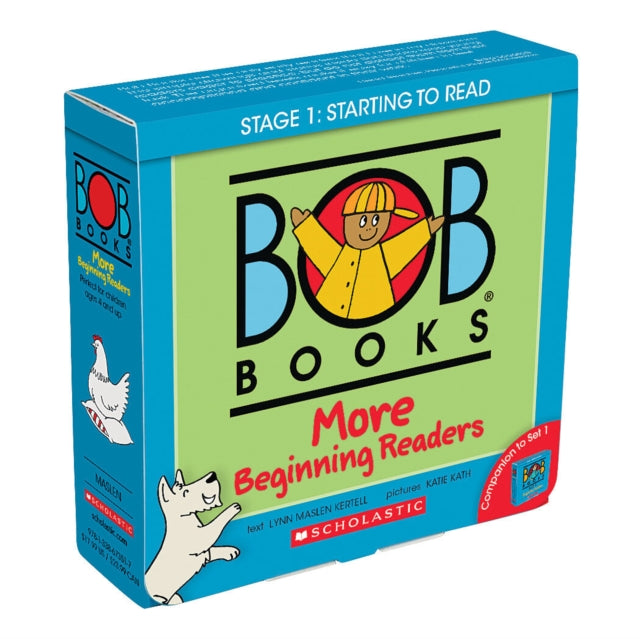 Book cover of: Bob Books: More Beginning Readers (Stage 1: Starting to Read). By: Lynn Maslen Kertell
