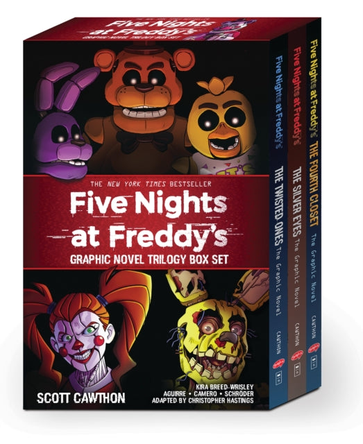 Five Nights at Freddy's Graphic Novel Trilogy Box Set 9781339012513 Scott Cawthon