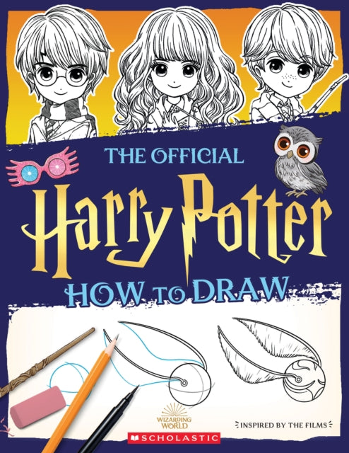 Book cover of: Official Harry Potter How to Draw. By: Isa Gouache