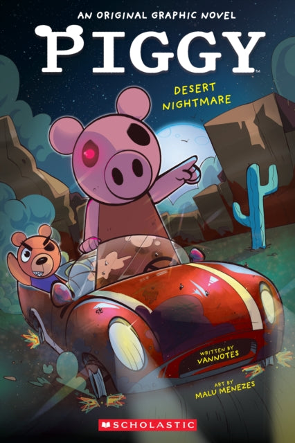 Book cover of: Piggy Graphic Novel #2 Desert Nightmare. By: Vannotes