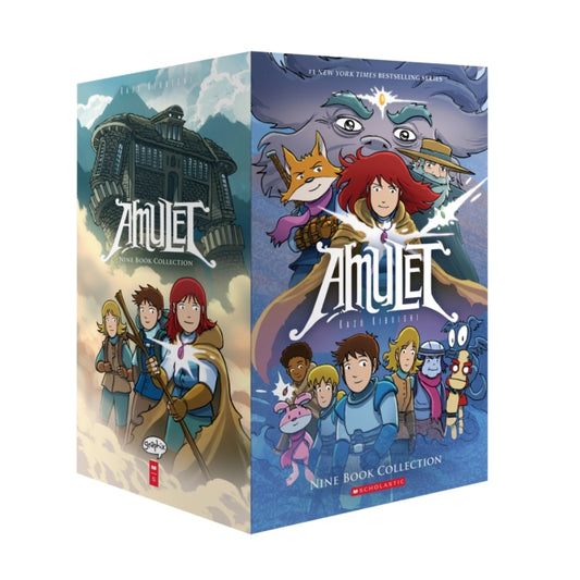 Amulet Box set 1-9 Graphix 9781339043456 Kazu Kibuishi