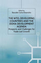 Book cover of: WTO, Developing Countries and the Doha Development Agenda. By: B. Guha-Khasnobis