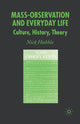 Book cover of: Mass Observation and Everyday Life. By: N. Hubble