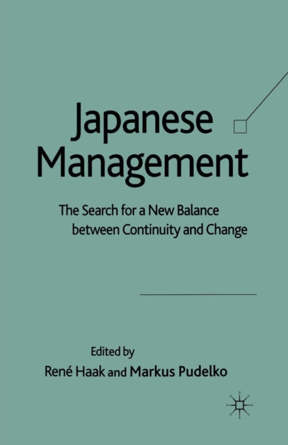 Book cover of: Japanese Management. By: R. Haak