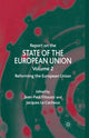 Book cover of: Report on the State of the European Union. By: J Fitoussi