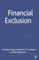 Book cover of: Financial Exclusion. By: S. Carbó