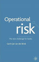 Book cover of: Operational Risk. By: Gerrit Jan van den Brink