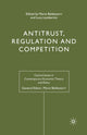 Book cover of: Antitrust, Regulation and Competition. By: Mario Baldassarri