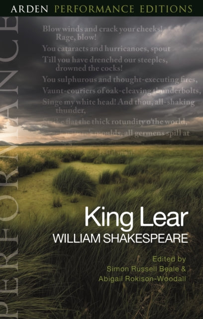 Book cover of: King Lear: Arden Performance Editions. By: William Shakespeare