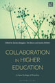 Book cover of: Collaboration in Higher Education. By: Sandra Abegglen