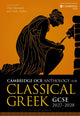 Book cover of: OCR Anthology for Classical Greek GCSE 2027-2028