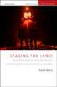 Book cover of: Staging the Lyric. By: Sarah Berry