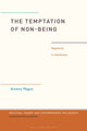 Book cover of: Temptation of Non-Being. By: Artemii Magun
