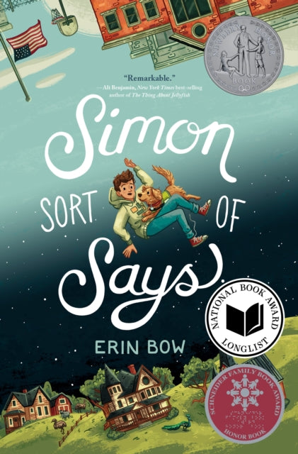 Book cover of: Simon Sort Of Says. By: Erin Bow
