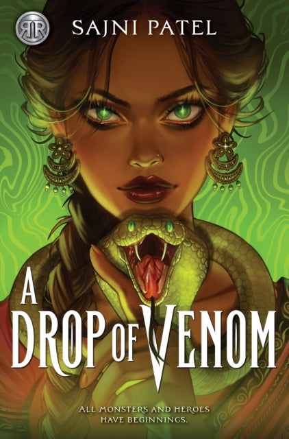 Book cover of: Rick Riordan Presents: A Drop of Venom (International paperback edition). By: Sajni Patel