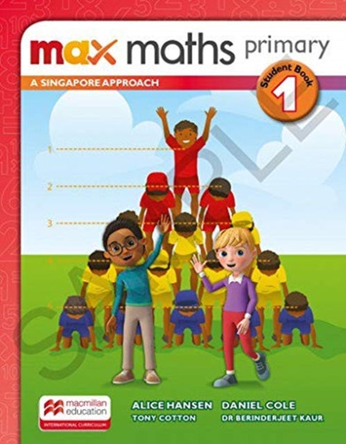 Book cover of: Max Maths Primary A Singapore Approach Grade 1 Student Book