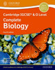 Book cover of: Cambridge IGCSE® & O Level Complete Biology: Student Book Fourth Edition. By: Ron Pickering