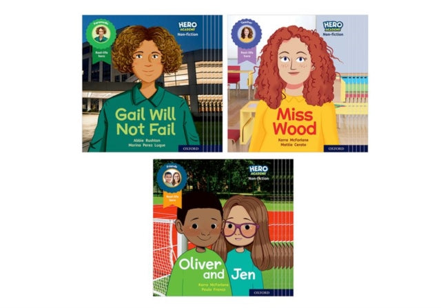 Book cover of: Hero Academy Non-fiction: Oxford Level 3, Yellow Book Band: Class Pack. By: Karra McFarlane