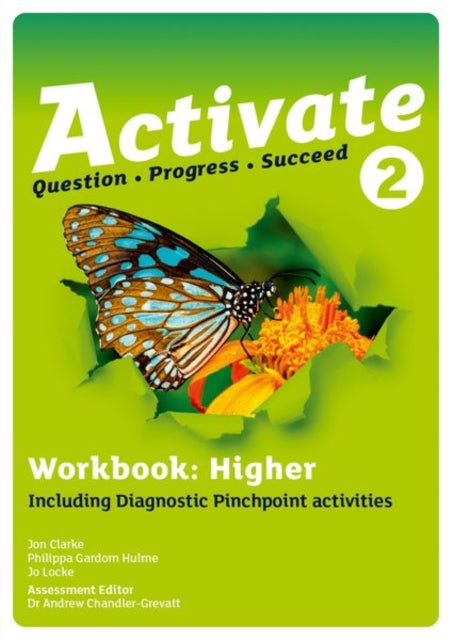 Book cover of: Activate 2 Higher Workbook. By: Philippa Gardom Hulme