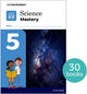 Book cover of: Science Mastery: Science Mastery Pupil Workbook 5 Pack of 30. By: Oxford Editor