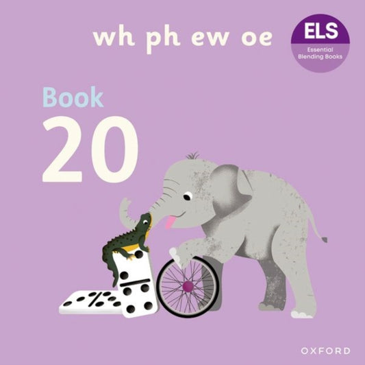 Book cover of: Essential Letters and Sounds: Essential Blending Books: Essential Blending Book 20: wh ph ew oe. By: Kate McLelland