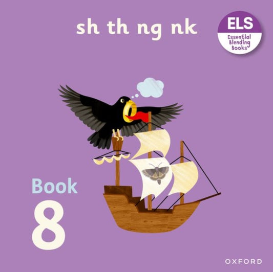 Book cover of: Essential Letters and Sounds: Essential Blending Books: Essential Blending Book 8. By: Kate McLelland