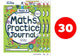 Book cover of: White Rose Maths Practice Journals Year 4 Workbooks: Pack of 30. By: Mary Kate Connolly