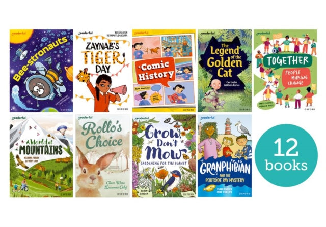 Book cover of: Readerful: Oxford Reading Levels 12-13: Independent Library Singles Pack A (Pack of 12). By: Abbie Rushton