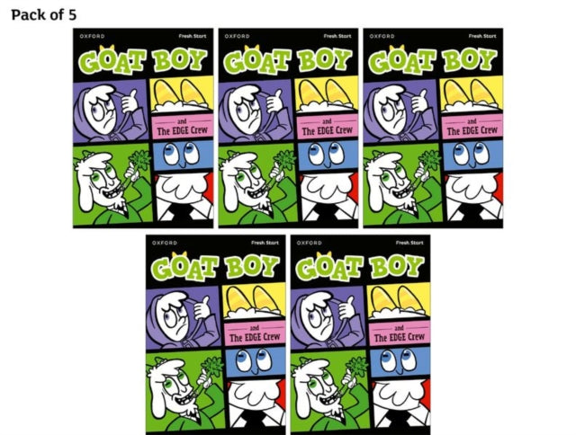 Book cover of: Read Write Inc. Fresh Start Readers: Book 14: Goat Boy & The EDGE Crew - Pack of 5. By: Ruth Miskin