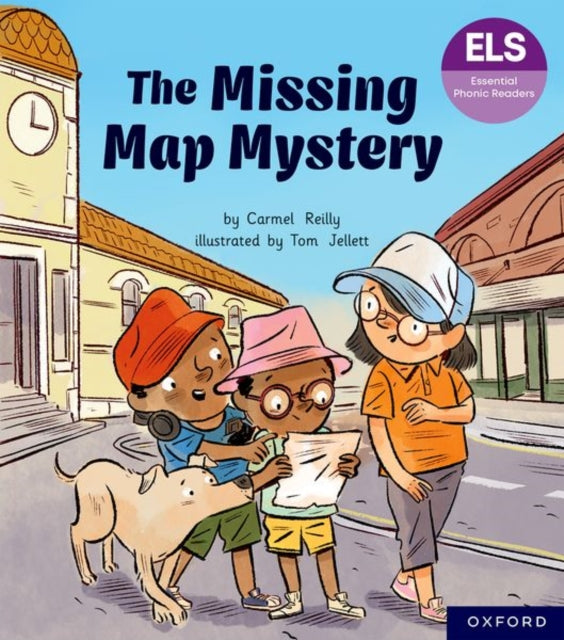 Book cover of: Essential Letters and Sounds: Essential Phonic Readers: Oxford Reading Level 7: The Missing Map Mystery. By: Carmel Reilly