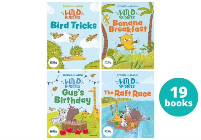 Book cover of: Stories for Maths: EYFS: Wild Buddies (19 book pack). By: Giles Clare