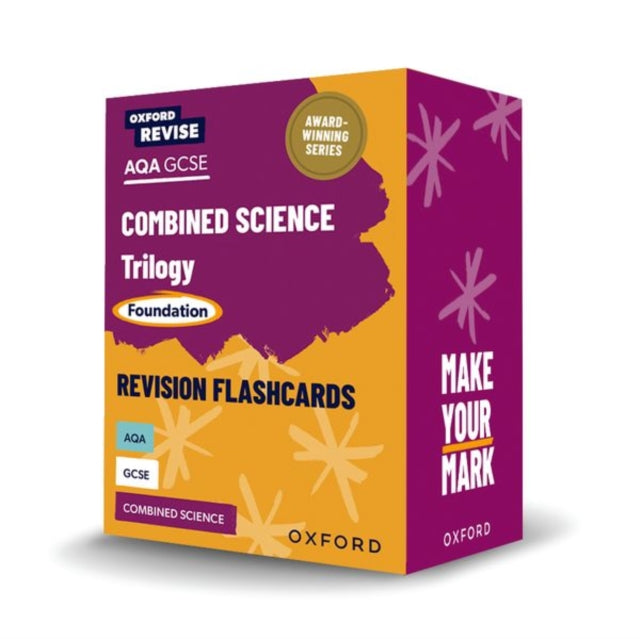 Book cover of: Oxford Revise: AQA GCSE Combined Science Trilogy Foundation Revision Flashcards