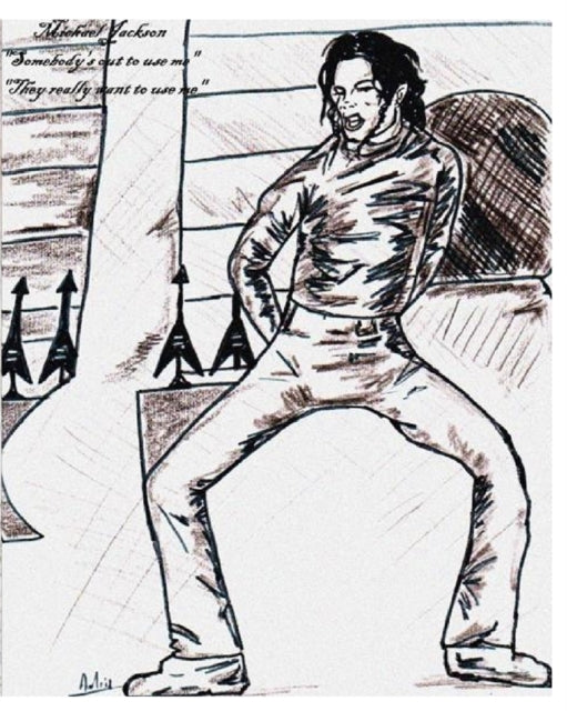 Book cover of: Michael Jackson. By: Marco Balletta