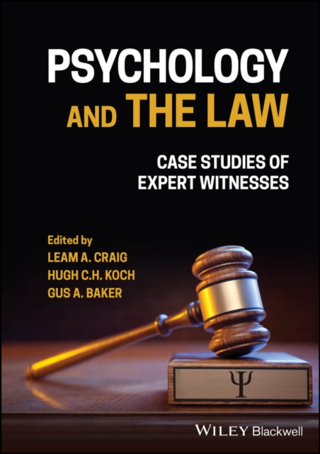 Book cover of: Psychology and the Law. By: Leam A. Craig