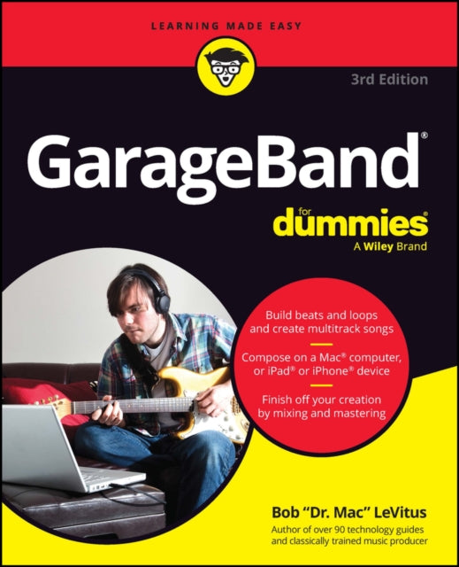 Book cover of: GarageBand For Dummies. By: Bob LeVitus