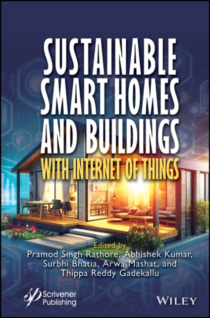 Book cover of: Sustainable Smart Homes and Buildings with Internet of Things
