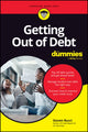 Book cover of: Getting Out of Debt For Dummies. By: Steven Bucci